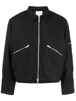 RHUDE: Чёрная куртка 