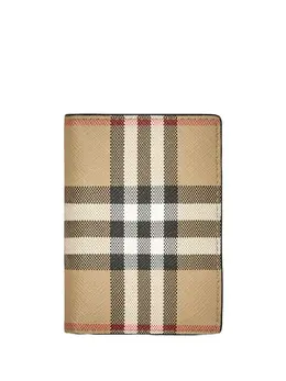 Burberry: Бежевый кошелёк  Vintage Check