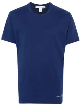 Comme Des Garçons Shirt: Хлопковая футболка 