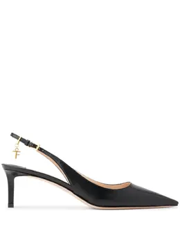 TOM FORD: Чёрные туфли  Logo