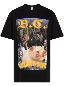 Supreme: Чёрная футболка 