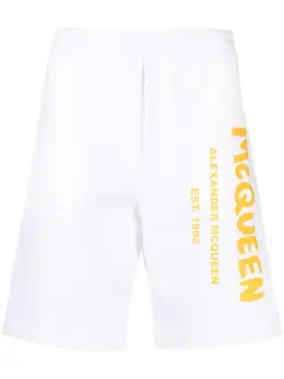 Alexander McQueen: Шорты с принтом 