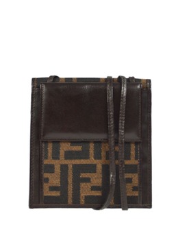 Fendi Pre-Owned: Коричневый кошелёк 