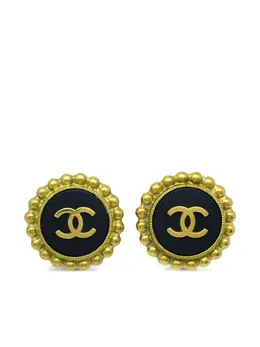 CHANEL Pre-Owned: Серьги 