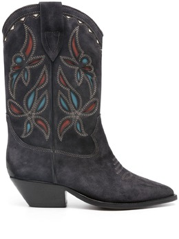 ISABEL MARANT: Чёрные ботинки  Duerto