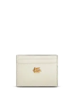 ETRO: Белый картхолдер  Pegaso