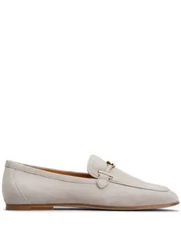 Tod's: Светлые лоферы 