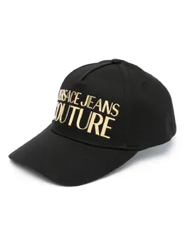 Versace Jeans Couture: Чёрная кепка 