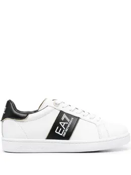 Ea7 Emporio Armani: Белые кроссовки 