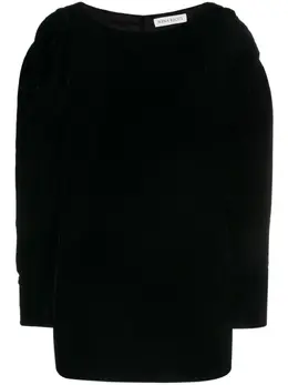Nina Ricci: Бархатное платье 