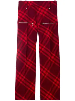 Burberry: Брюки из шерсти 