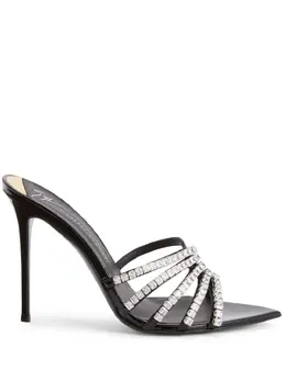 Giuseppe Zanotti: Чёрные сандалии 