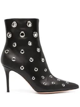 Gianvito Rossi: Чёрные ботинки 