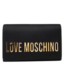 Love Moschino: Чёрный клатч 