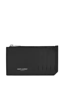 Saint Laurent: Чёрный картхолдер  Fragments