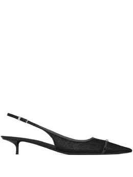 Saint Laurent: Чёрные туфли 