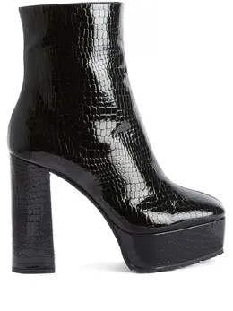 Giuseppe Zanotti: Чёрные ботинки  Morgana