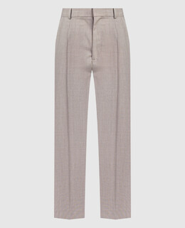 Victoria Beckham: Розовые брюки 