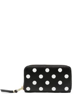Comme Des Garçons Wallet: Кошелёк в горошек 