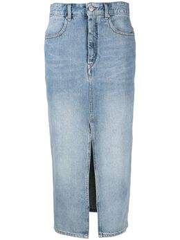 ISABEL MARANT: Джинсовая юбка 