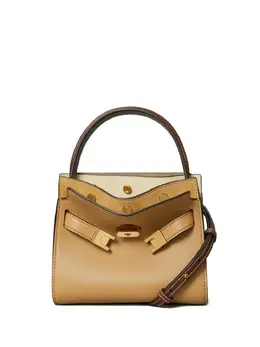 Tory Burch: Коричневая сумка-шоппер  Lee Radziwill