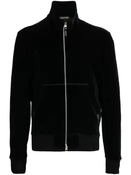 TOM FORD: Бархатная куртка 
