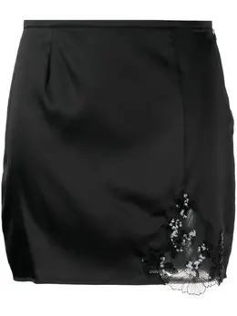 Fleur Du Mal: Фиолетовая юбка 