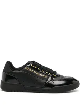 Versace Jeans Couture: Чёрные кроссовки 