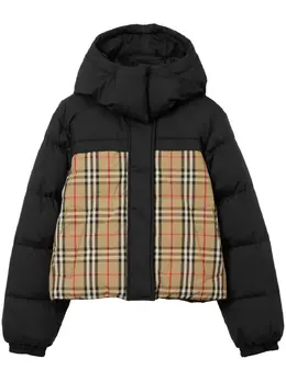 Burberry: Куртка в клетку 