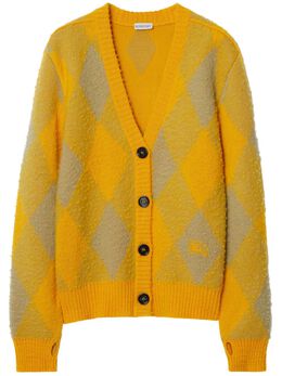 Burberry: Жаккардовый кардиган 