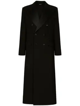 Dolce & Gabbana: Двубортное пальто 