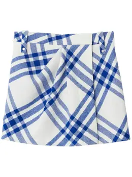 Burberry: Юбка из шерсти 