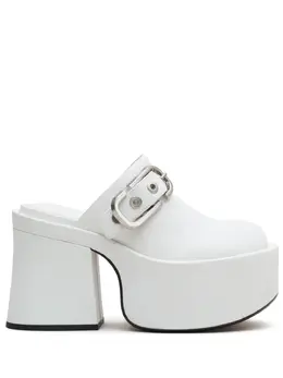 Marc Jacobs: Белые сабо  The
