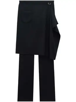 Courrèges: Брюки из шерсти 