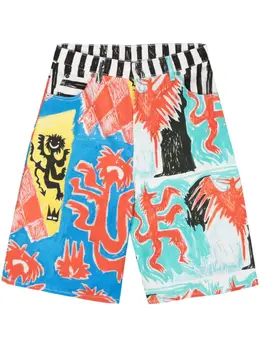 Charles Jeffrey Loverboy: Шорты с принтом 