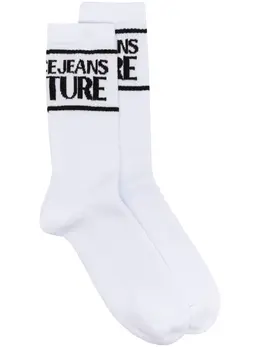 Versace Jeans Couture: Белые носки 