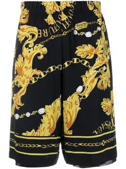 Versace Jeans Couture: Шорты с принтом 