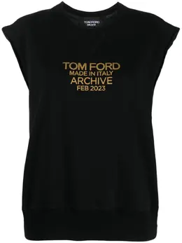 TOM FORD: Футболка  Logo с принтом