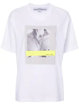 A.P.C.: Хлопковая футболка 