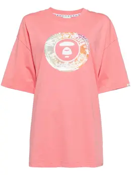 AAPE BY *A BATHING APE®: Футболка с принтом 