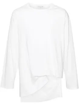 Yohji Yamamoto: Хлопковая футболка 