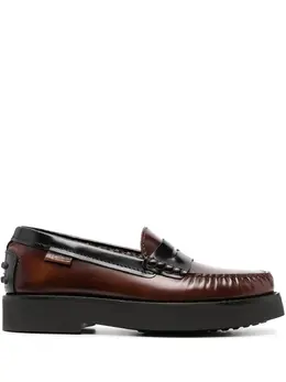 Tod's: Двухцветные лоферы 