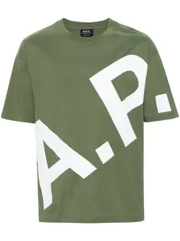A.P.C.: Хлопковая футболка 