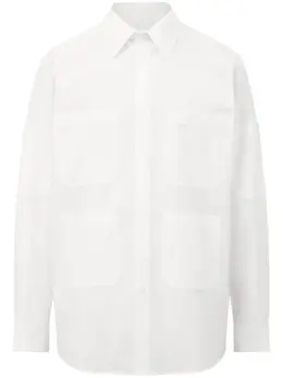 MM6 Maison Margiela: Хлопковая рубашка 