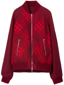 Burberry: Куртка в клетку 
