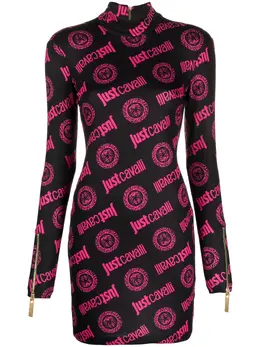 Just Cavalli: Жаккардовое платье 