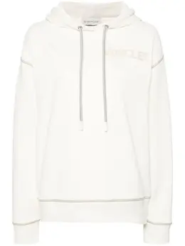 Moncler: Светлая толстовка 