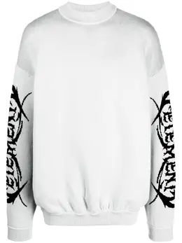 VETEMENTS: Свитер с принтом 