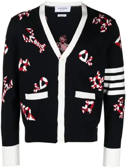 Thom Browne: Хлопковый кардиган 