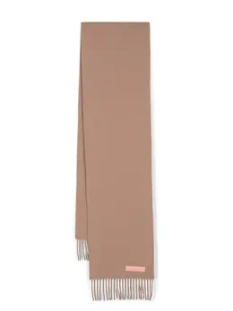 Acne Studios: Бежевый шарф 